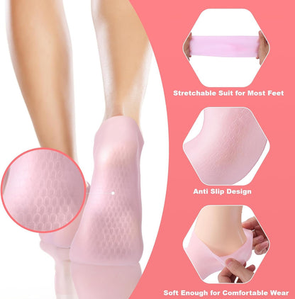 Silken Heal™ Moisturizing Foot Socks