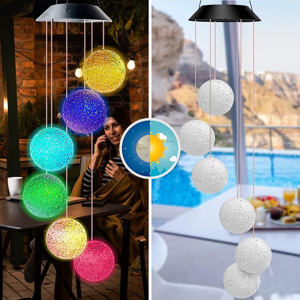 MoonBell™ Led Solar Wind Chimes