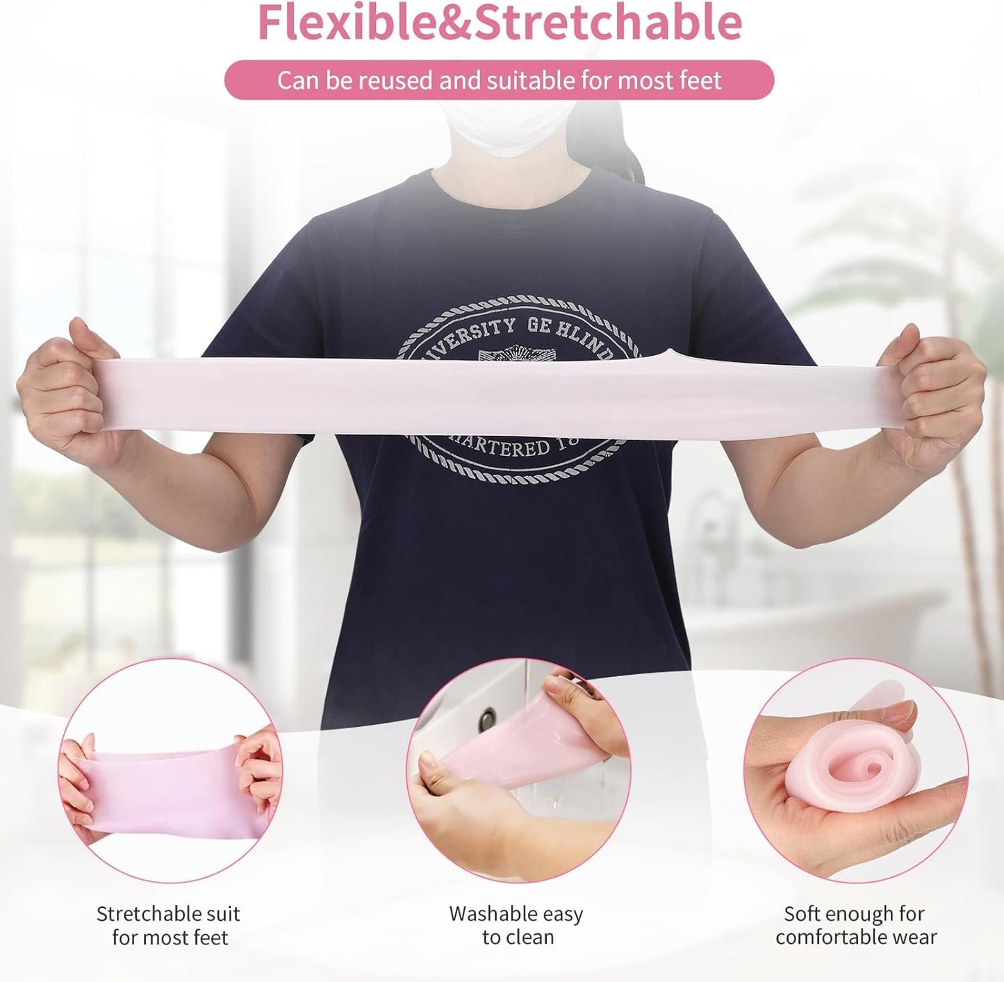 Silken Heal™ Moisturizing Foot Socks