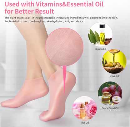 Silken Heal™ Moisturizing Foot Socks