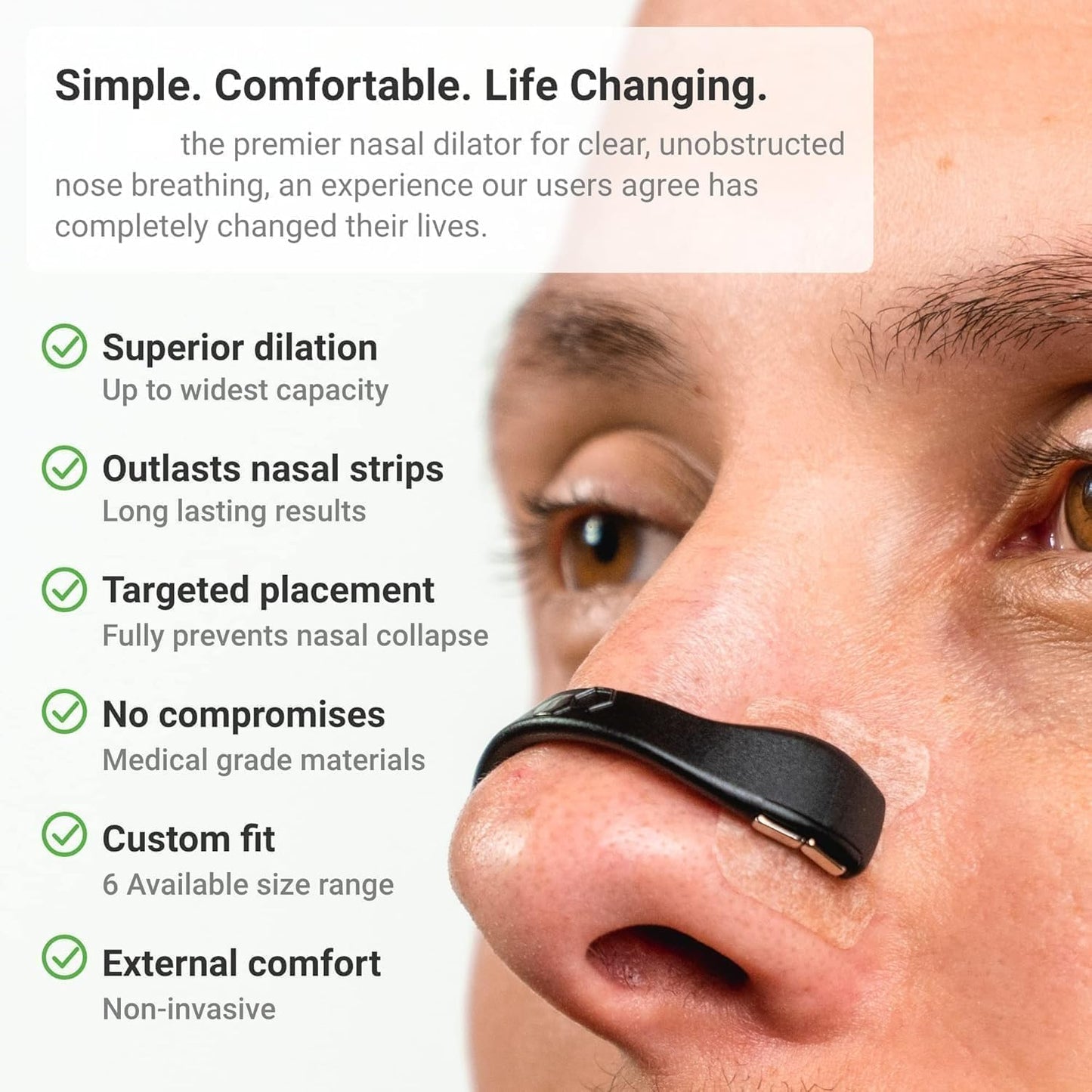 Magnetic Nasal Strips - BreatheWell™
