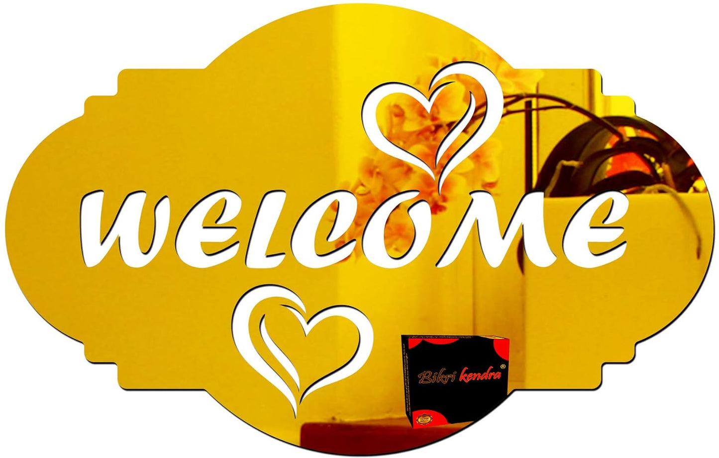 GoldAura™ Welcome Mirror