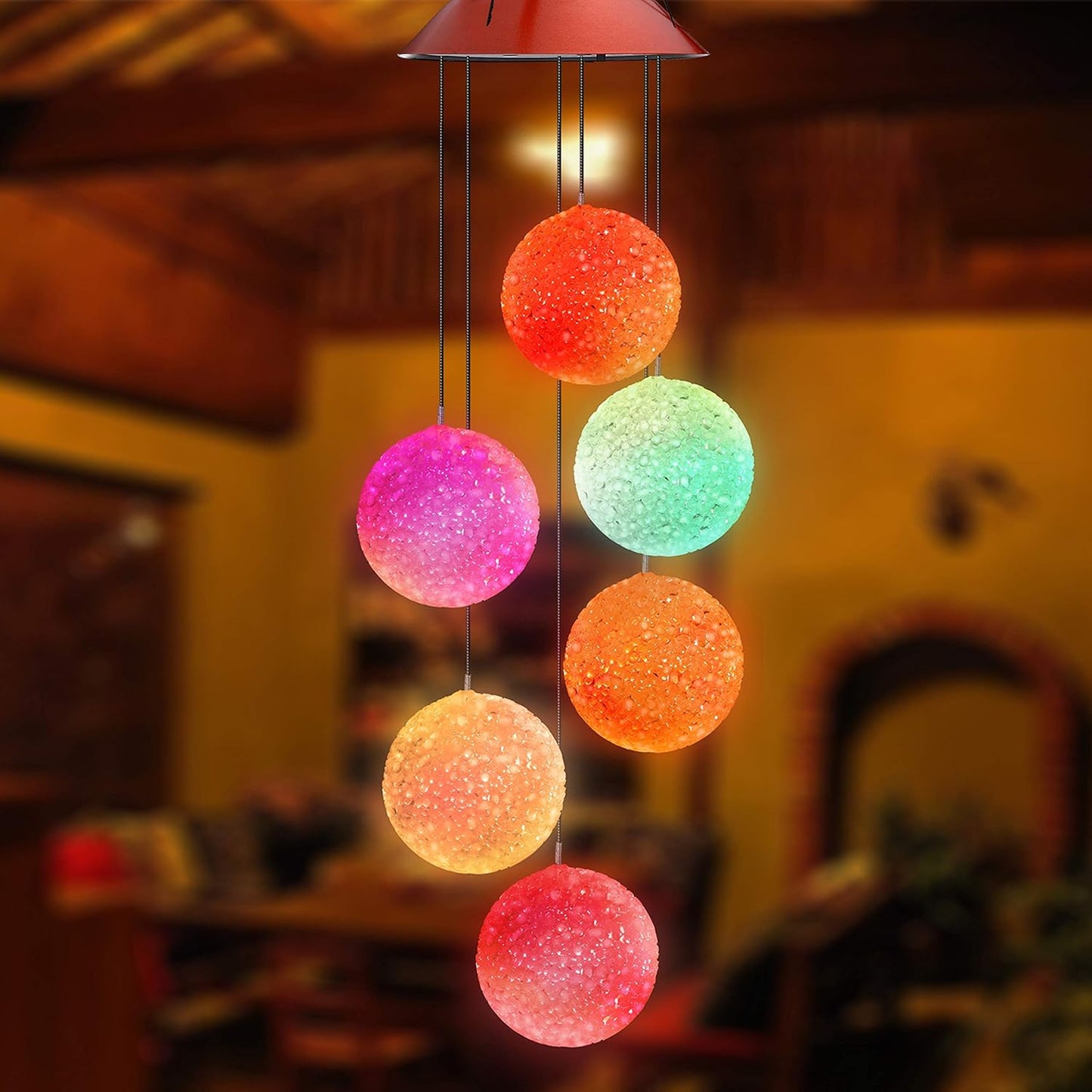 MoonBell™ Led Solar Wind Chimes