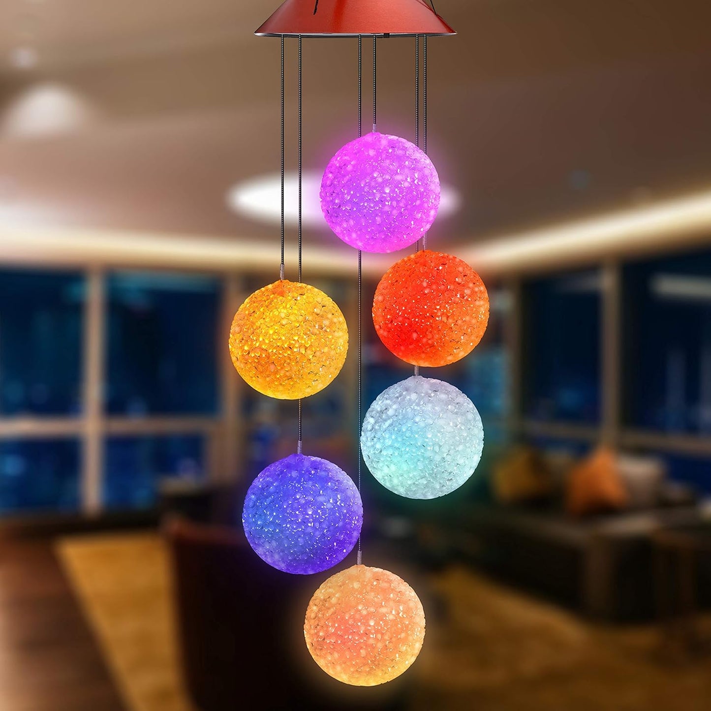 MoonBell™ Led Solar Wind Chimes